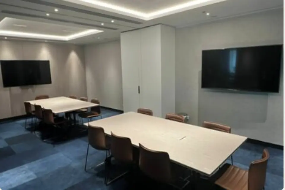 Walker & Milson Boardroom Combined - Theatre setting