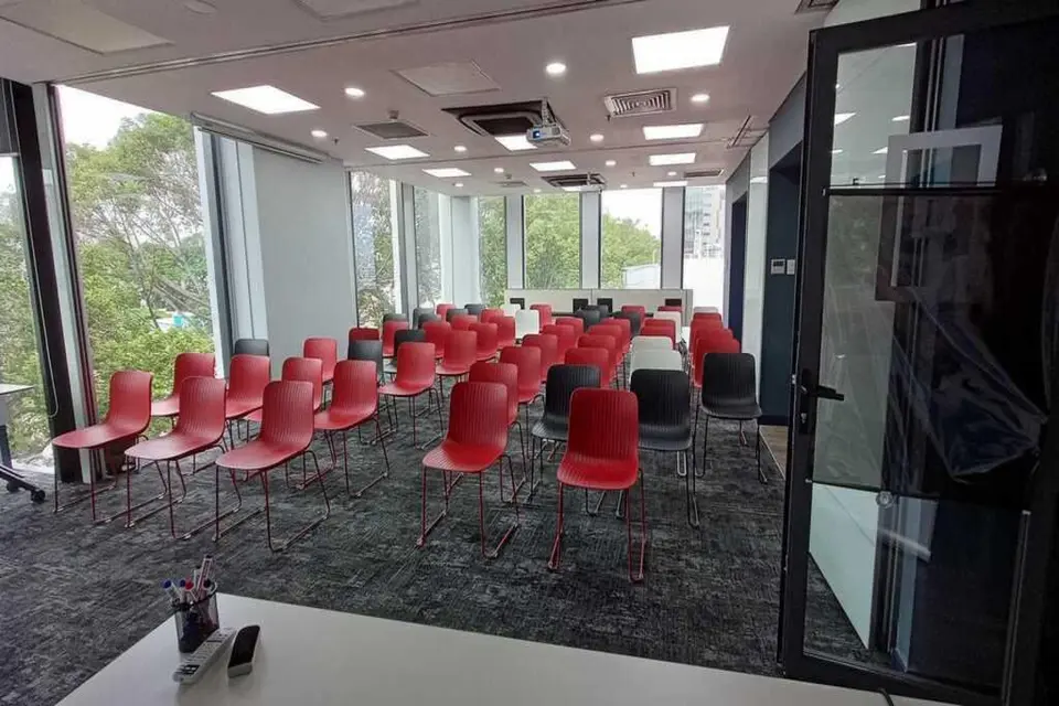 Meeting room B + C + D for 40-50 pax